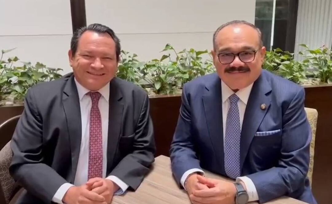 Jorge Ramírez Marín declina a favor de Joaquín Díaz Mena, “Huacho”/ Captura de pantalla