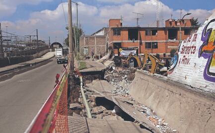 Inicia demolición de barda en unidad de Los Reyes La Paz 