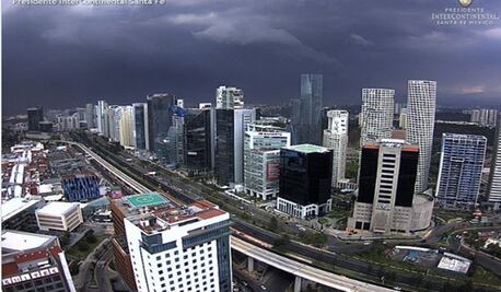 Imágenes de la tormenta de este viernes en la Ciudad de México