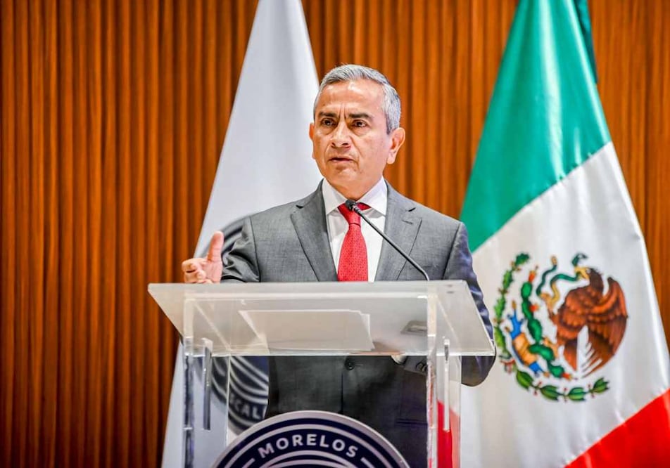 El fiscal general de Morelos, Fernando Blumenkron Escobar, afirmó que no cuentan con ninguna denuncia e información sobre la presunta desaparición de dos ecuatorianos. Foto: Especial
