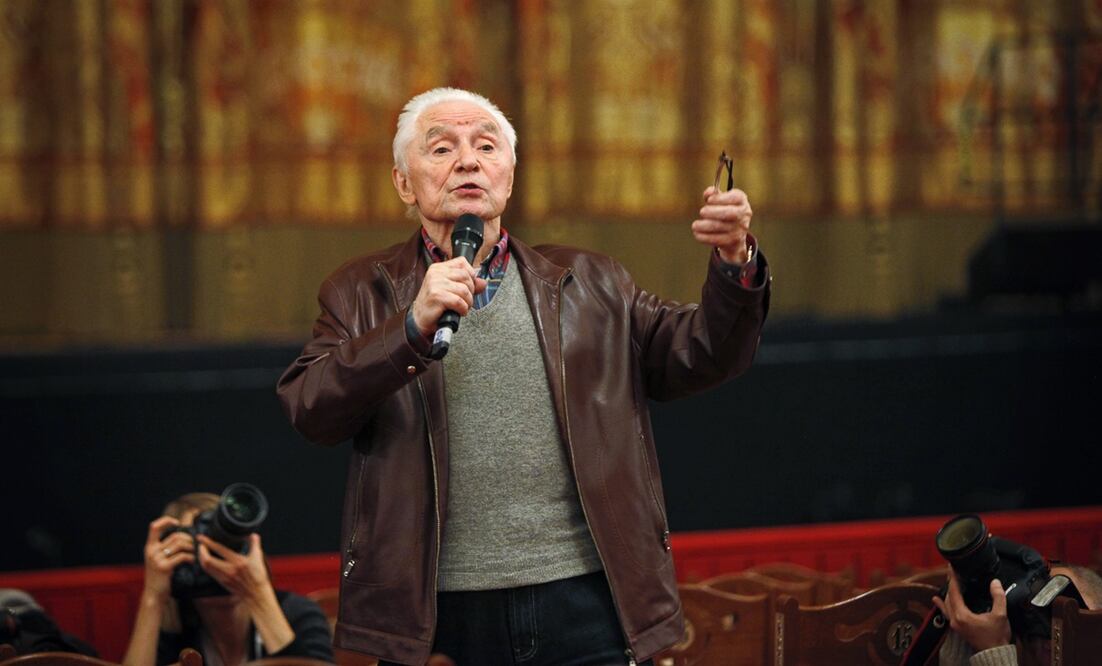 Yuri Grigorovich, coreógrafo de teatro.
Foto: AP/Alexander Zemlianichenko