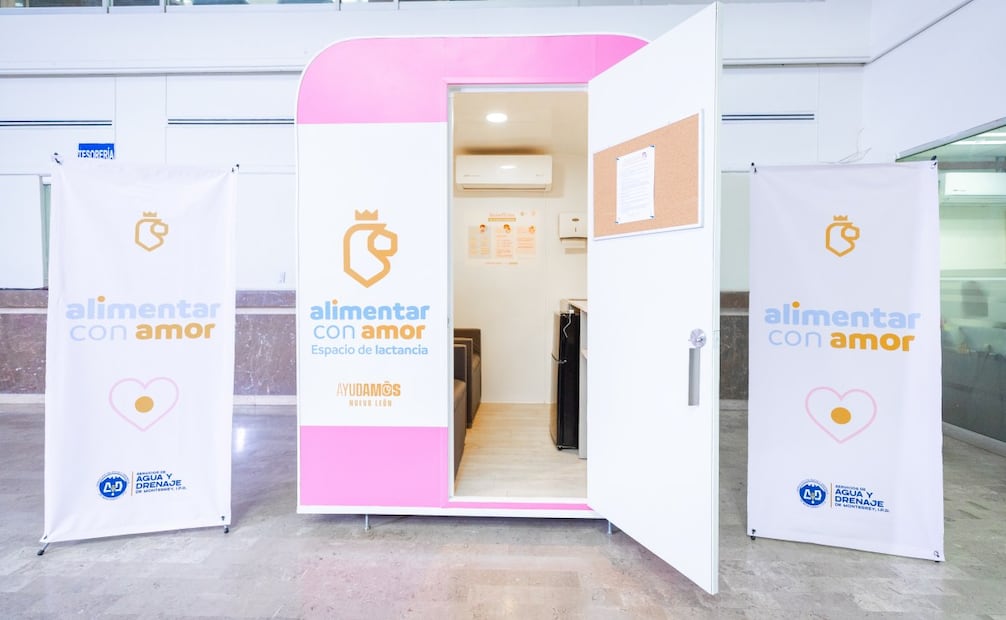 Mariana Rodríguez inaugura 4 lactarios en Monterrey; suman 132 espacios para apoyo a la lactancia.
Foto: Especial.