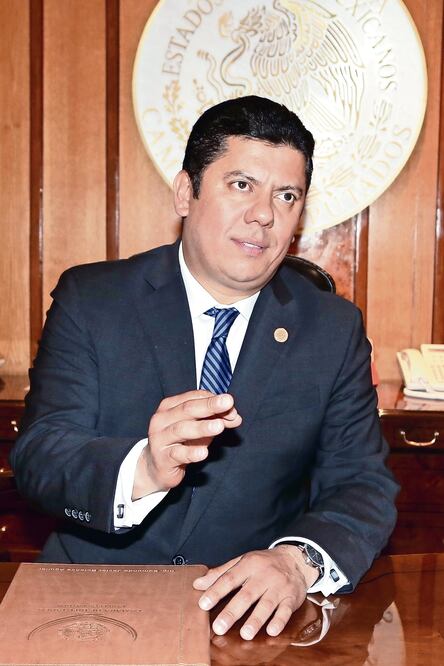 Javier Bolaños (PAN) Presidente de la Cámara de Diputados (BERENICE FREGOSO. EL UNIVERSAL)