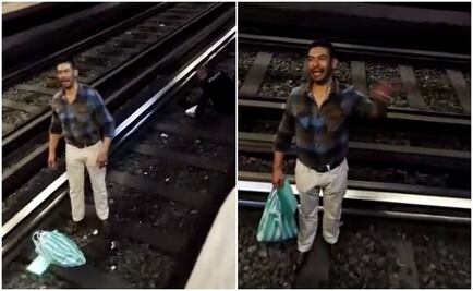 Hombre presuntamente ebrio lanza a policía a vías del Metro Jamaica