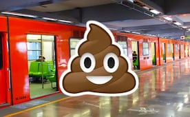 Alguien en el Metro CDMX no se aguantó y dejó popis embarrada