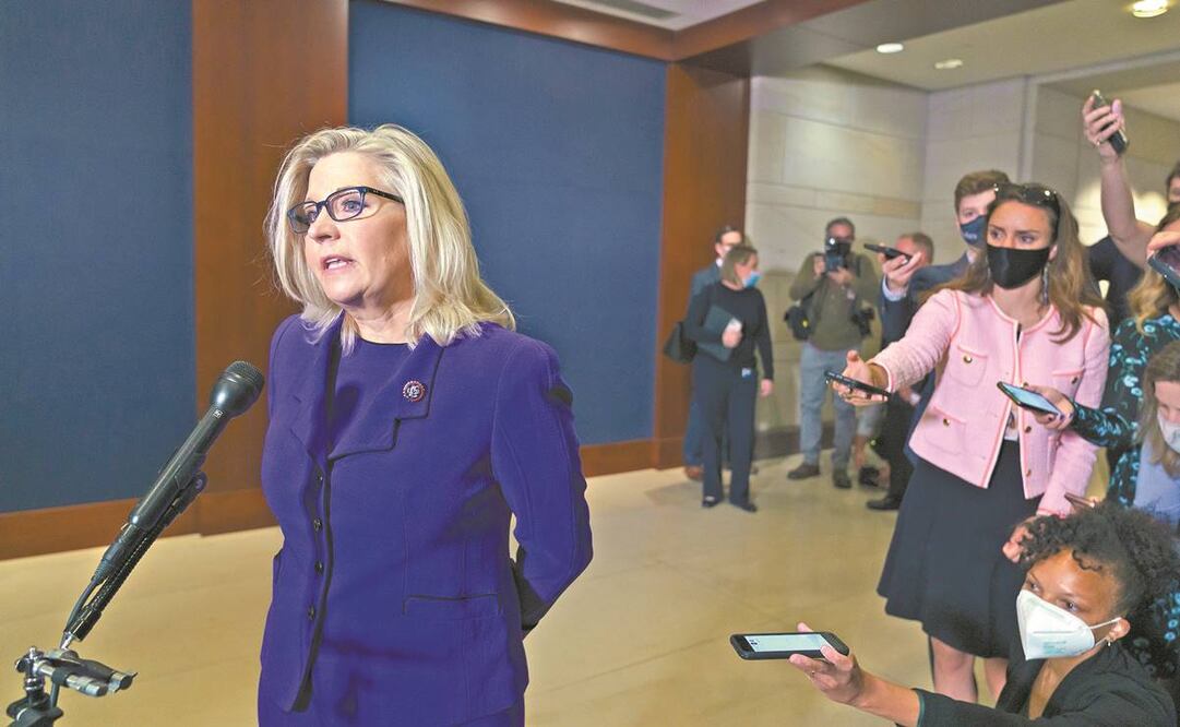 La republicana Liz Cheney respalda a Kamala Harris y asegura que Donald Trump representa un peligro. Foto: AP/Archivo