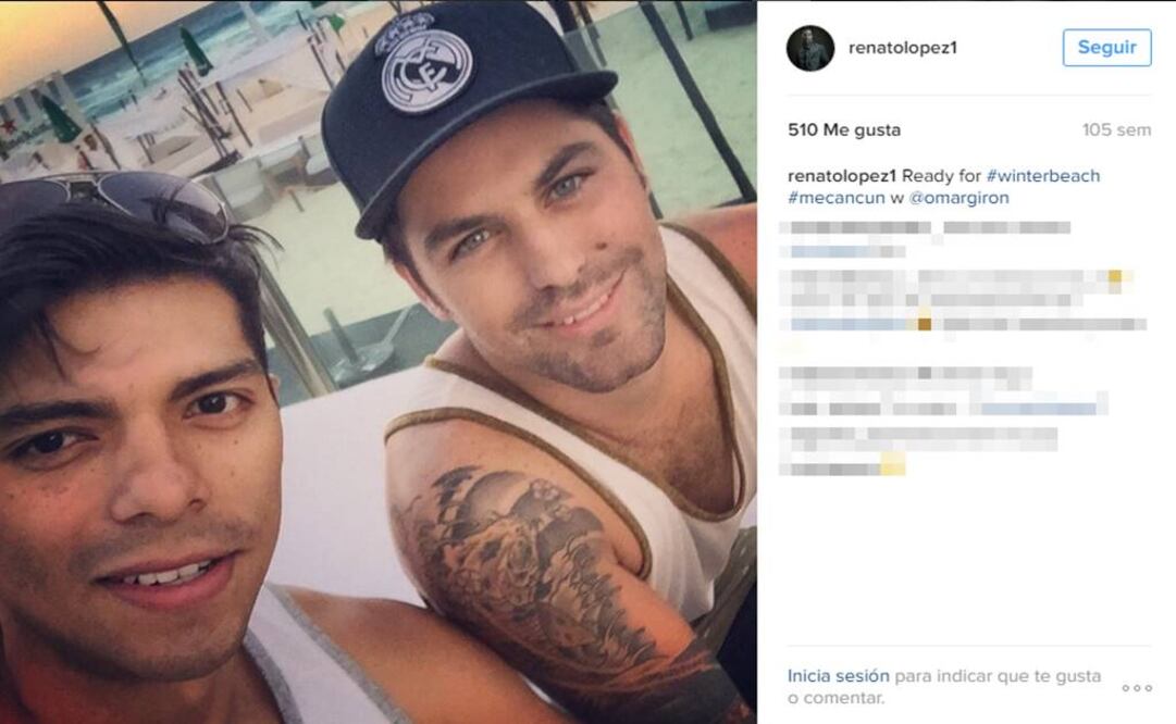 Omar Girón (L) and Renato López (R) Photo: Taken from Instagram 