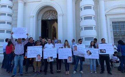 Periodistas de Sonora protestan por el asesinato de Santiago Barroso