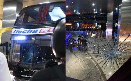 Apedrean autobús del Santos de Brasil tras partido vs Boca Juniors