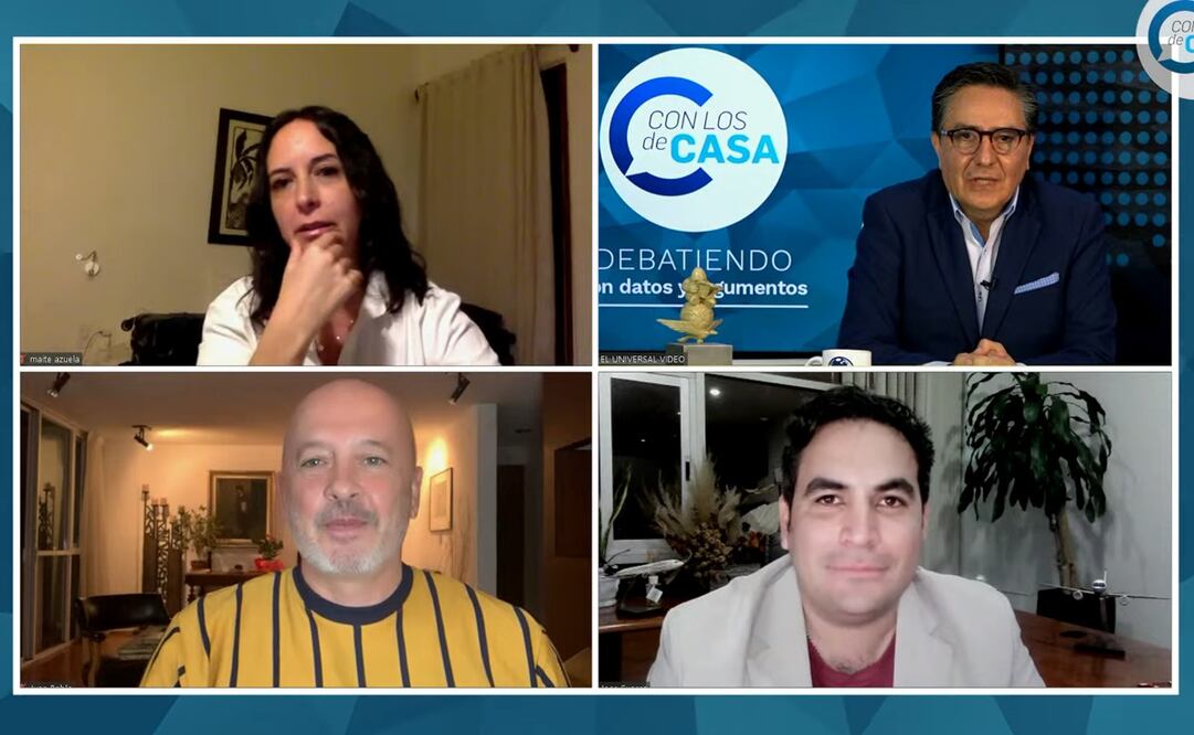 Con los de Casa. Foto: tomada de video. EL UNIVERSAL