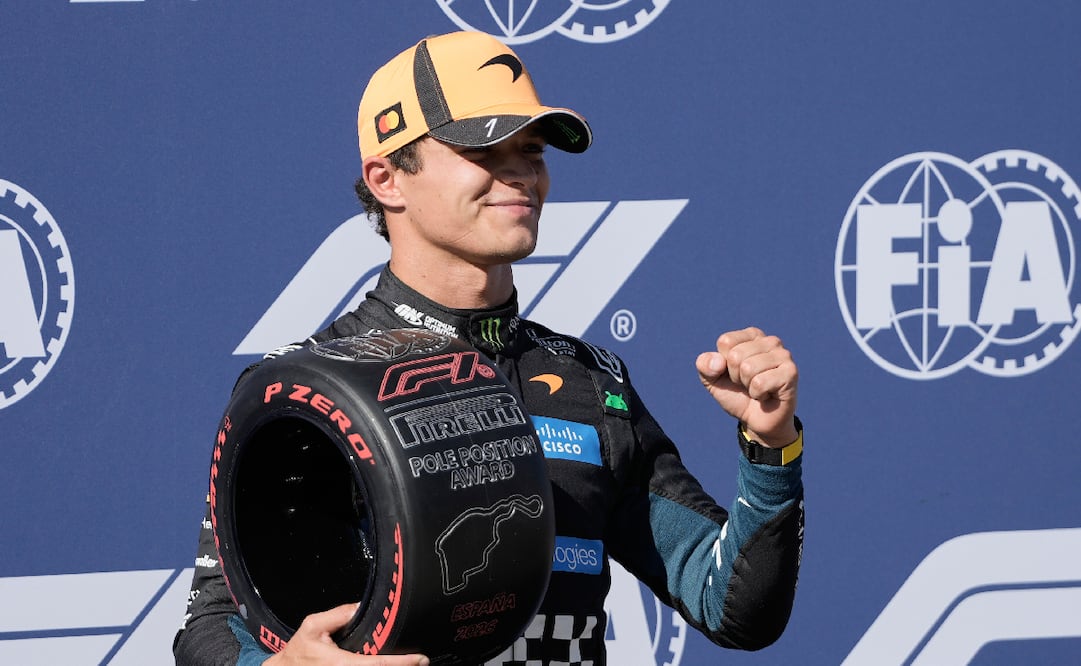Lando Norris toma la pole de Madrid / Foto: AP