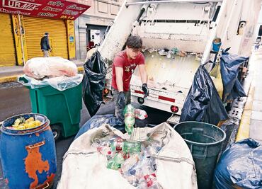 Baja cantidad de residuos enviados a rellenos sanitarios
