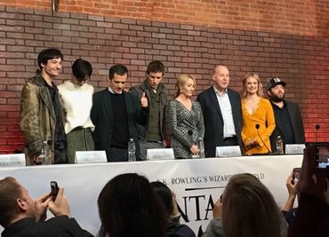 J.K. Rowling, orgullosa del trabajo en "Fantastic Beasts"