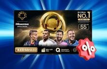 Día del Padre 2025: Pantalla Hisense de 55 pulgadas rematada por Amazon con 144 Hz y Google TV