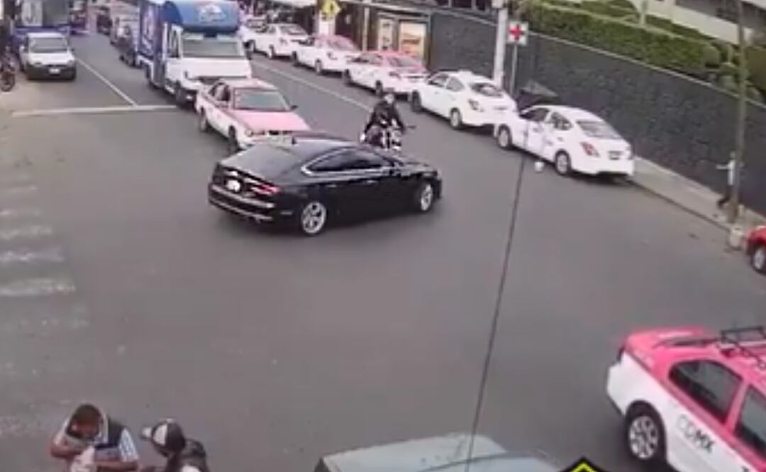 FOTO: captura tomada de video en Twitter @QuePocaMadreMex