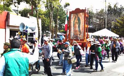 Llegan ocho mil peregrinos de Tenancingo a Cuajimalpa