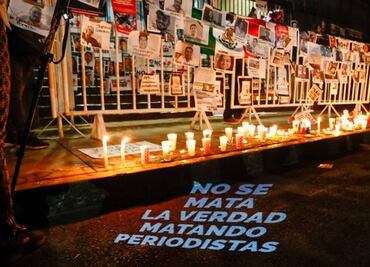 Periodistas se manifiestan en Segob; minuto a minuto de las protestas en todo el país