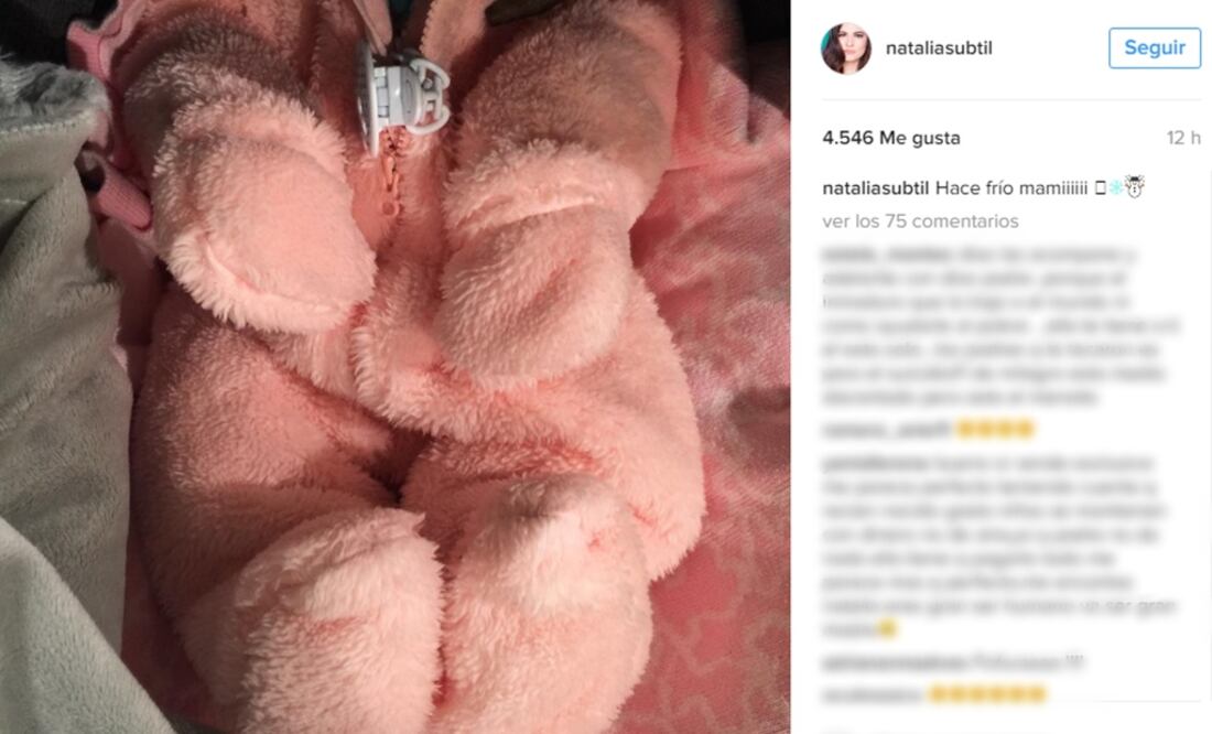 Natália Subtil comparte más fotos de su hija con Sergio Mayer Mori