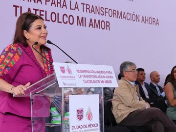 Clara Brugada anuncia inversiones de casi mil mdp para atender daños estructurales en edificios en Tlatelolco; seis con afectaciones graves