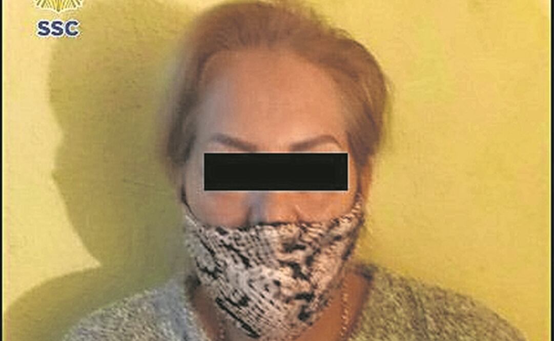 Hilda Remedios Gómez fue detenida en Xochimilco. Foto: Especial 