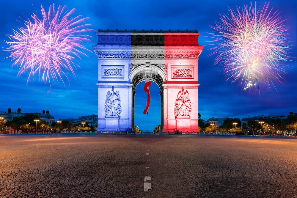 Acto reprobable en el Arco del Triunfo, en París. (Foto: Istock)