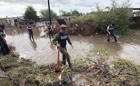 Activan Fase de Auxilio del Plan Marina para damnificados por lluvias en Empalme, Sonora; piden a la población ubicar refugios temporales