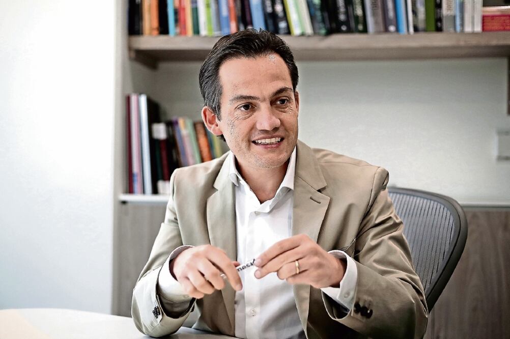 Gustavo Tomé, presidente de Fibra Plus, asegura que una vez completados sus nueve proyectos inmobiliarios, éstos darán rendimiento de 23.27% (ALEJANDRO ACOSTA. EL UNIVERSAL)