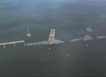 Suspenden labores de búsqueda y rescate de las 6 personas desaparecidas tras colapso de puente en Baltimore