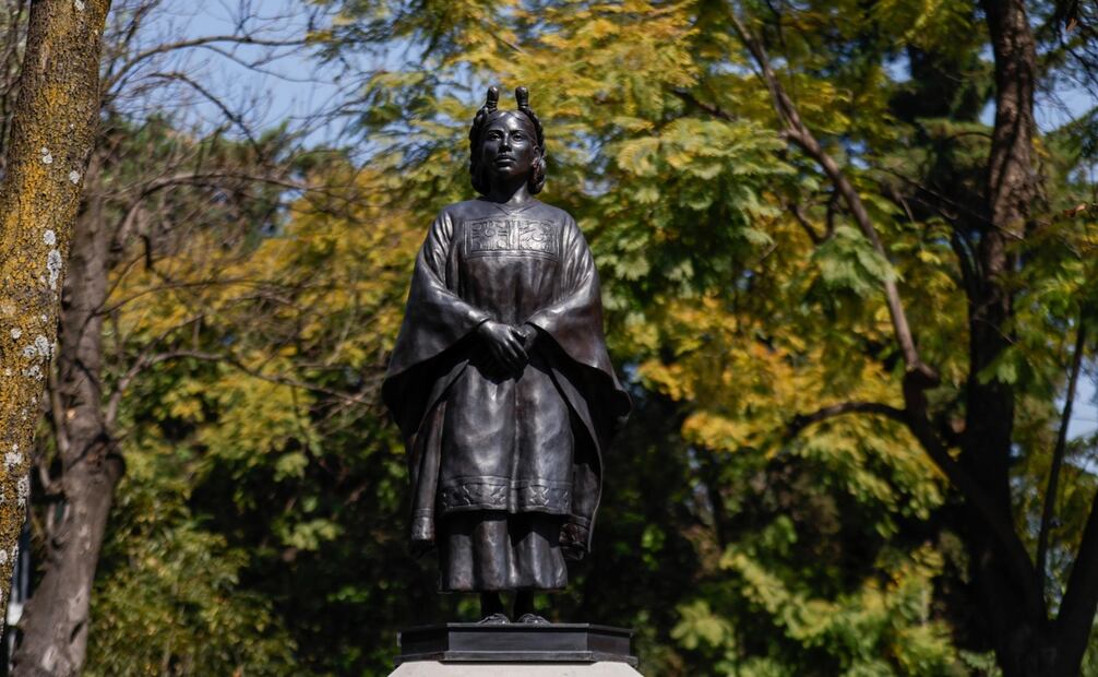 Inauguración de la segunda etapa del Paseo de las Heroínas de la Historia de México, en Paseo de la Reforma. Foto: Diego Simón Sánchez / EL UNIVERSAL