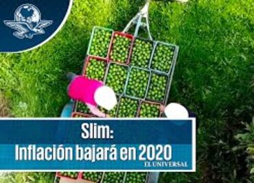 La inflación va a bajar a la mitad, estima Carlos Slim