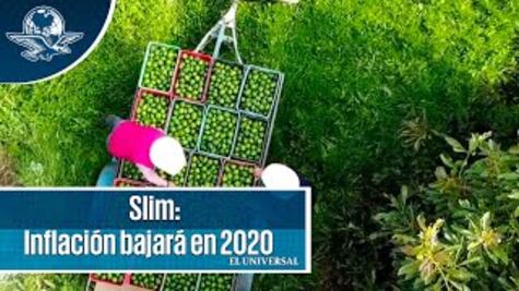 La inflación va a bajar a la mitad, estima Carlos Slim