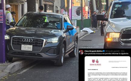Alcaldes de la CDMX lamentan asesinato de la secretaria particular y asesor de Clara Brugada