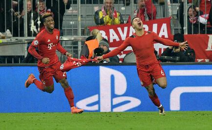 Bayern resucita y avanza a cuartos de Champions