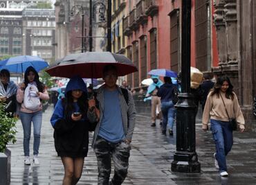 Activan alerta amarilla por pronóstico de lluvias fuertes en todas las alcaldías de la Ciudad de México