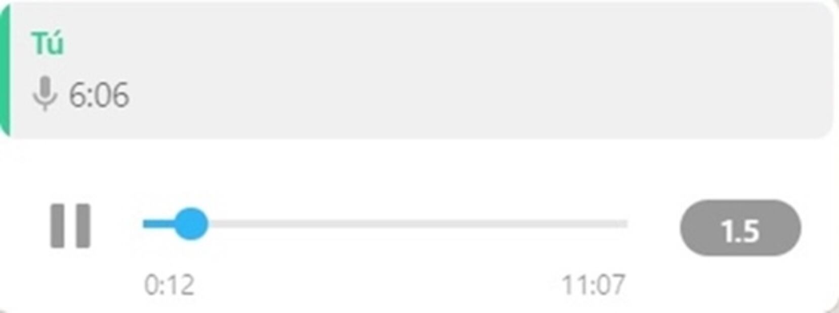 Paso a paso: Así puedes acelerar los audios de WhatsApp