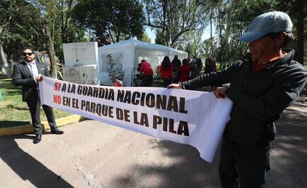 Vecinos recolectan firmas contra cesión de hectárea de La Pila para Guardia Nacional