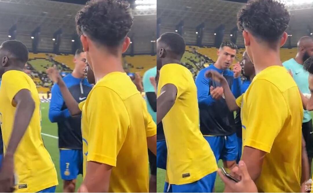 Cristiano Ronaldo y el curioso momento que compartió junto con su hijo - Fotos: Al-Nassr