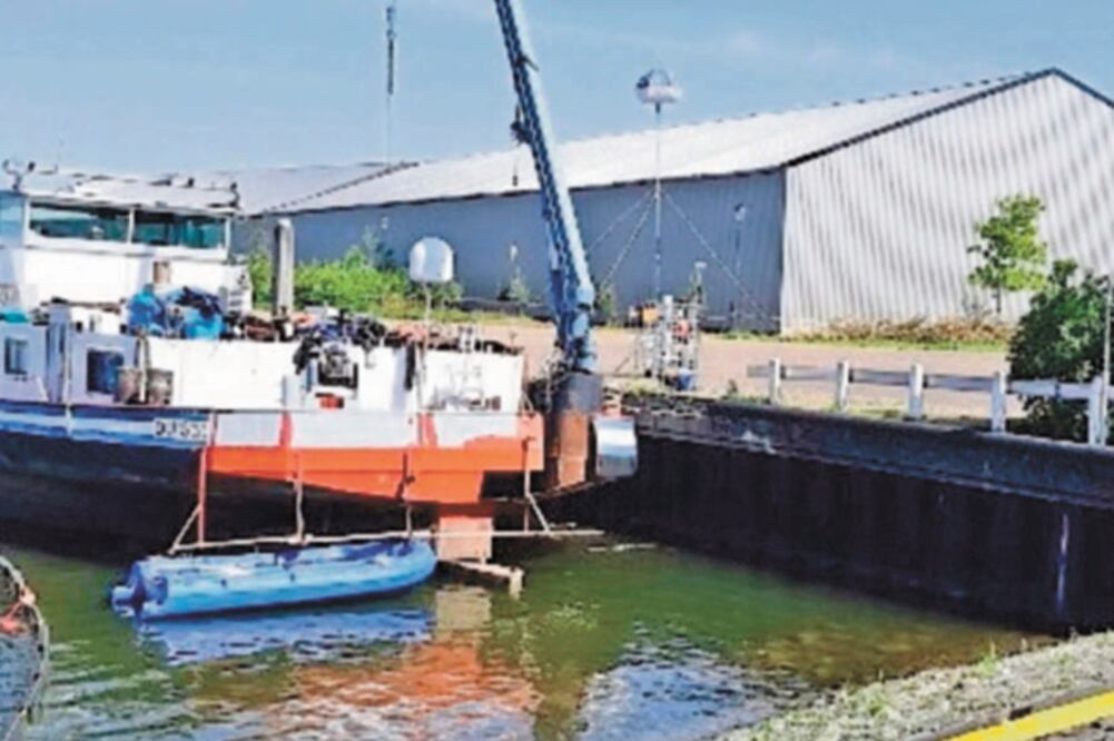 Un narcobarco en Holanda fue encontrado en mayo pasado. Foto: ESPECIAL