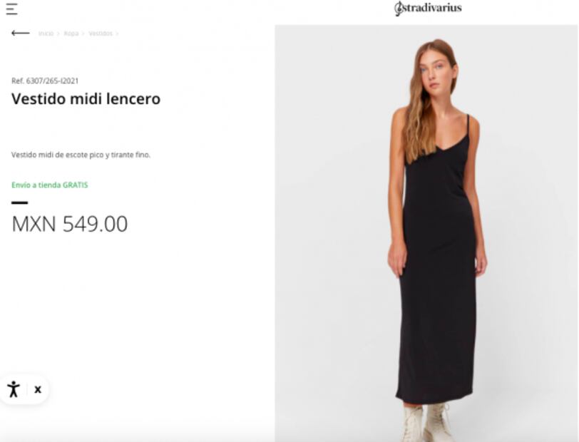 El vestido lencero de Sara Maldonado que será tu obsesión