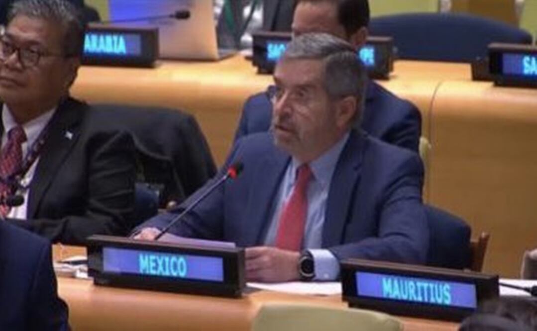 Juan Ramón de la Fuente, representante de México ante la ONU. Foto: Twitter @MexOnu
