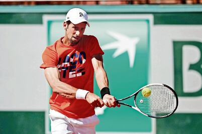 Chocarían Nadal y Nole en semis