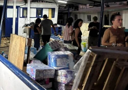 A bordo de la embarcación van representantes de México, Estados Unidos, Italia, Australia, Serbia y Brasil. Foto: Especial