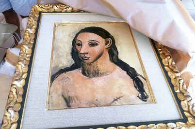 La obra de Picasso Cabeza de Mujer joven regresa a España para ser custodiada