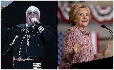 Vicente Fernández apoya a Hillary Clinton con corrido