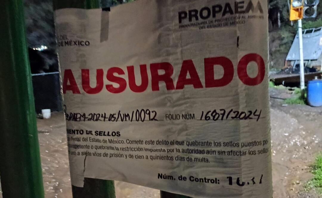 Clausuran relleno sanitario en Edomex por violar normas ambientales; recibia 2 mil toneladas diarias de basura. Foto: Rebeca Jiménez