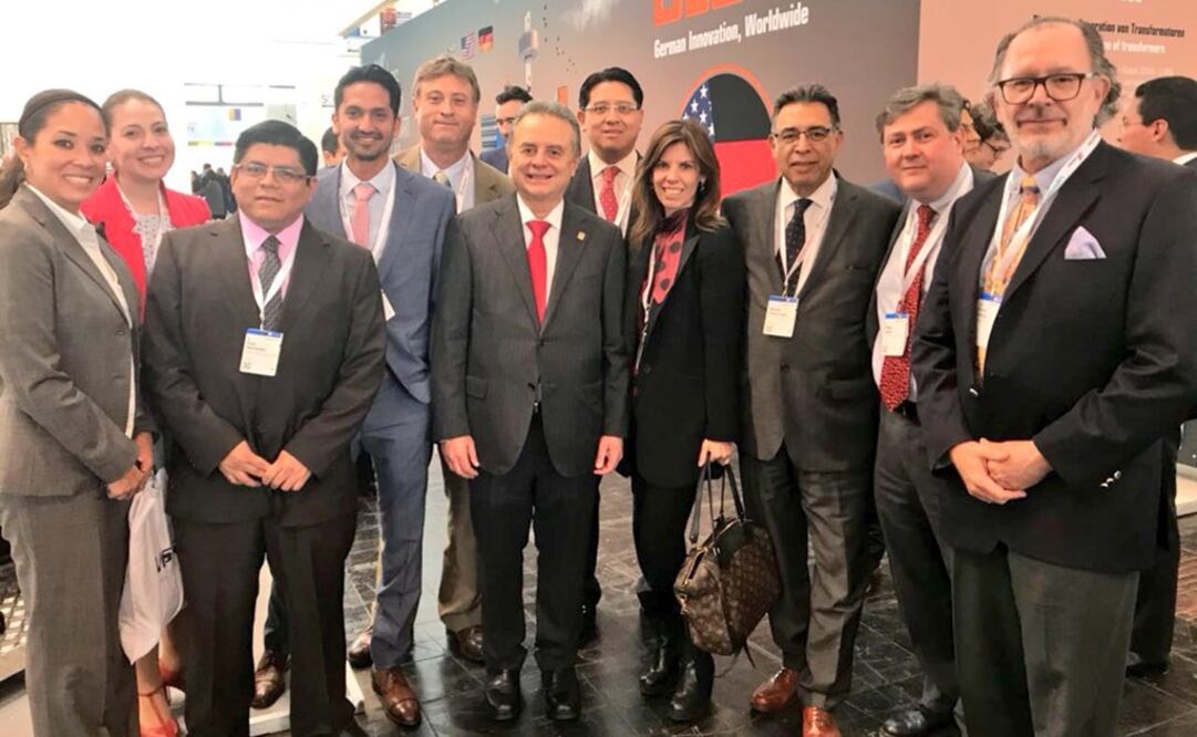 Funcionarios de los gobiernos de México y Alemania estuvieron presentes en los foros sobre energía renovable (Foto: Tomada de Twitter @JoaquinColdwell)