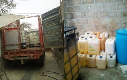 Suman 600 mil litros de combustible asegurado en Hidalgo