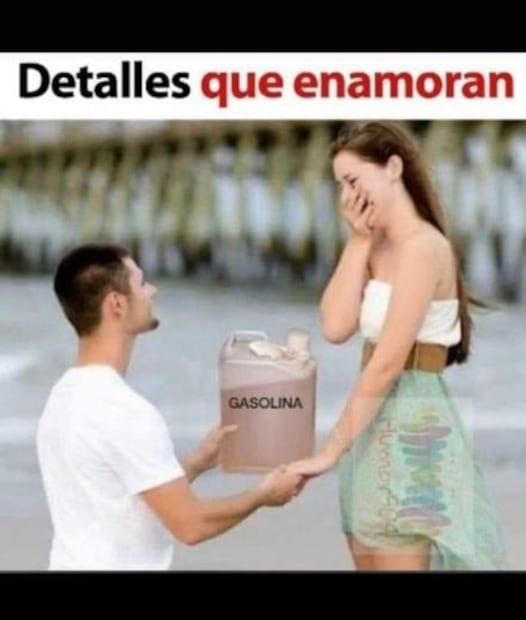 Hace falta gasolina, pero no memes
