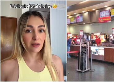 VIDEO: mujer se viraliza en TikTok al afirmar que ir al cine es un privilegio