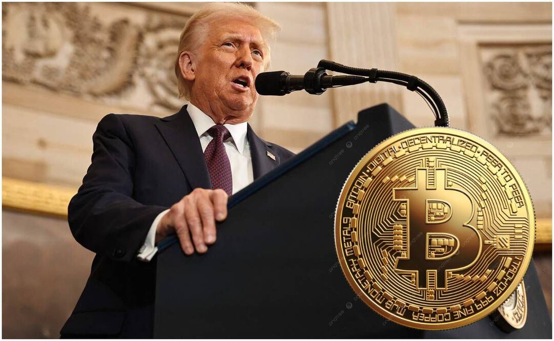 Crece valor de criptomoneda de Trump . Foto: AFP